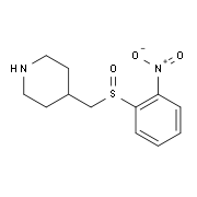 4-((2-nitrophenylsulfinyl)methyl)piperidine