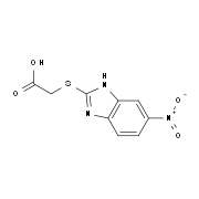 [(6-Nitro-1H-benzimidazol-2-yl)thio]acetic acid