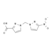 1-[(3-Nitro-1H-pyrazol-1-yl)methyl]-1H-pyrazole-3-carboxylic acid
