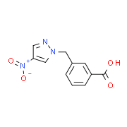 3-[(4-Nitro-1H-pyrazol-1-yl)methyl]benzoic acid
