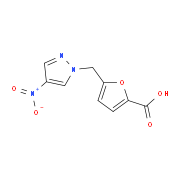 5-(4-Nitro-pyrazol-1-ylmethyl)-furan-2-carboxylic acid