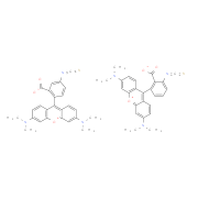 罗丹明的胺反应衍生物，用作抗体和其他探针的荧光标记