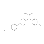 (4-Fluorophenyl)(4-phenylpiperazin-1-yl)-acetic acid hydrobromide