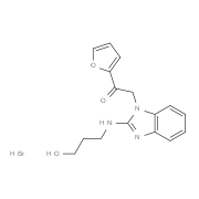 1-Furan-2-yl-2-[2-(3-hydroxy-propylamino)-benzoimidazol-1-yl]-ethanone hydrobromide