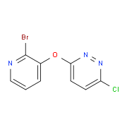 3-(2-Bromo-pyridin-3-yloxy)-6-chloro-pyridazine