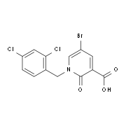 5-Bromo-1-(2,4-dichlorobenzyl)-2-oxo-1,2-dihydro-3-pyridinecarboxylic acid