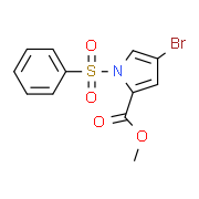 Methyl 4-bromo-1-(phenylsulfonyl)-1H-pyrrole-2-carboxylate