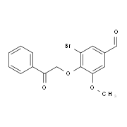 3-Bromo-5-methoxy-4-(2-oxo-2-phenylethoxy)-benzaldehyde