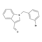 1-(3-Bromobenzyl)-1H-indole-3-carbaldehyde