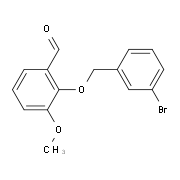 2-[(3-Bromobenzyl)oxy]-3-methoxybenzaldehyde