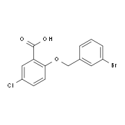 2-[(3-Bromobenzyl)oxy]-5-chlorobenzoic acid