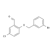 2-[(3-Bromobenzyl)oxy]-5-chlorobenzaldehyde