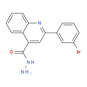 2-(3-Bromophenyl)quinoline-4-carbohydrazide