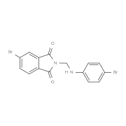 5-Bromo-2-{[(4-bromophenyl)amino]methyl}-1H-isoindole-1,3(2H)-dione