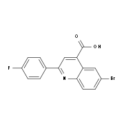 6-Bromo-2-(4-fluorophenyl)quinoline-4-carboxylic acid