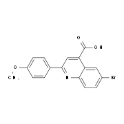 6-Bromo-2-(4-methoxyphenyl)quinoline-4-carboxylic acid