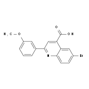 6-Bromo-2-(3-methoxyphenyl)quinoline-4-carboxylic acid