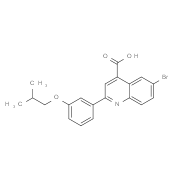 6-Bromo-2-(3-isobutoxyphenyl)quinoline-4-carboxylic acid