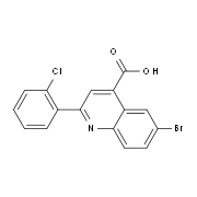 6-Bromo-2-(2-chlorophenyl)quinoline-4-carboxylic acid