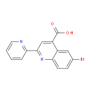 6-Bromo-2-pyridin-2-ylquinoline-4-carboxylic acid