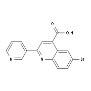 6-Bromo-2-pyridin-3-ylquinoline-4-carboxylic acid