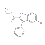 Ethyl 5-bromo-3-phenyl-1H-indole-2-carboxylate