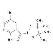 5-Bromo-3-(4,4,5,5-tetramethyl-1,3,2-dioxaborolan-2-yl)-1H-pyrrolo[2,3-b]pyridine
