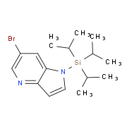 6-Bromo-1-(triisopropylsilyl)-1H-pyrrolo[3,2-b]pyridine