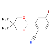 2-氰基-5-溴-苯硼酸新戊二醇环酯