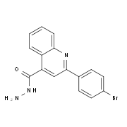 2-(4-Bromophenyl)quinoline-4-carbohydrazide
