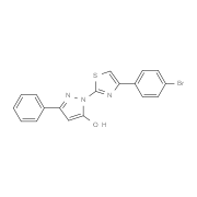1-[4-(4-Bromophenyl)-1,3-thiazol-2-yl]-3-phenyl-1H-pyrazol-5-ol