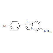2-(4-Bromophenyl)imidazo[1,2-a]pyridin-6-ylamine