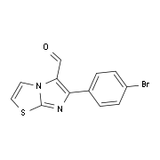 6-(4-Bromophenyl)imidazo[2,1-b][1,3]thiazole-5-carbaldehyde