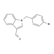 1-(4-Bromobenzyl)-1H-indole-3-carbaldehyde