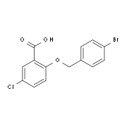 2-[(4-Bromobenzyl)oxy]-5-chlorobenzoic acid