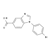 1-(4-Bromophenyl)-1H-benzimidazole-5-carboxylic acid