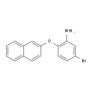 5-Bromo-2-(2-naphthyloxy)aniline