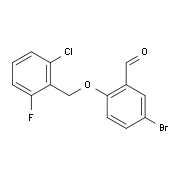 5-Bromo-2-[(2-chloro-6-fluorobenzyl)oxy]-benzaldehyde