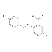 5-Bromo-2-[(4-bromobenzyl)oxy]benzoic acid