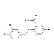 5-Bromo-2-[(3,4-dichlorobenzyl)oxy]benzoic acid