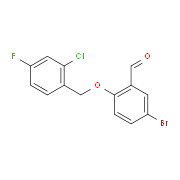 5-Bromo-2-[(2-chloro-4-fluorobenzyl)oxy]-benzaldehyde