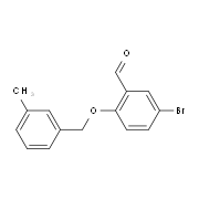 5-Bromo-2-[(3-methylbenzyl)oxy]benzaldehyde