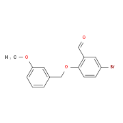 5-Bromo-2-[(3-methoxybenzyl)oxy]benzaldehyde
