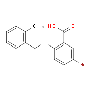 5-Bromo-2-[(2-methylbenzyl)oxy]benzoic acid