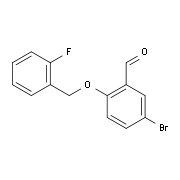 5-Bromo-2-[(2-fluorobenzyl)oxy]benzaldehyde