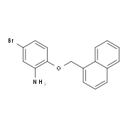 5-Bromo-2-(1-naphthylmethoxy)phenylamine