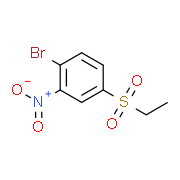 1-Bromo-4-ethylsulfonyl-2-nitrobenzene