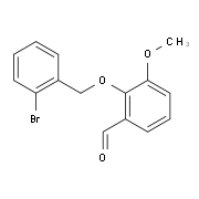 2-[(2-Bromobenzyl)oxy]-3-methoxybenzaldehyde