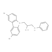 1-(3,6-Dibromo-carbazol-9-yl)-3-phenylamino-propan-2-ol