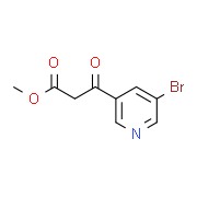 Methyl 5-bromonicotinoylacetate